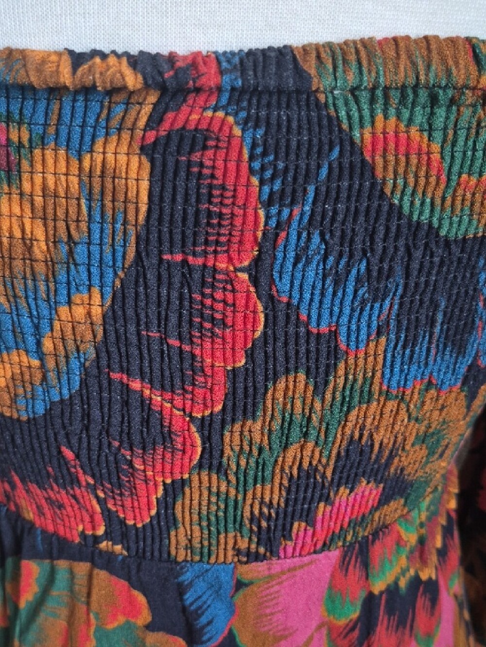 FARM Rio Multicolor Floral Square-Neck Dress - Picture 6 of 7